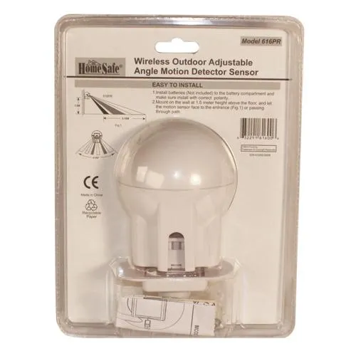 Outdoor Homesafe Wireless Home Security Motion Sensor