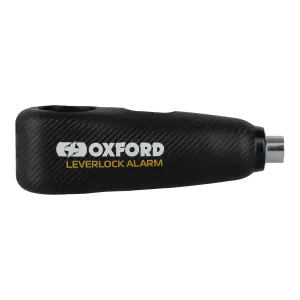 Oxford Alarm Lever Lock Black Motorbike Security