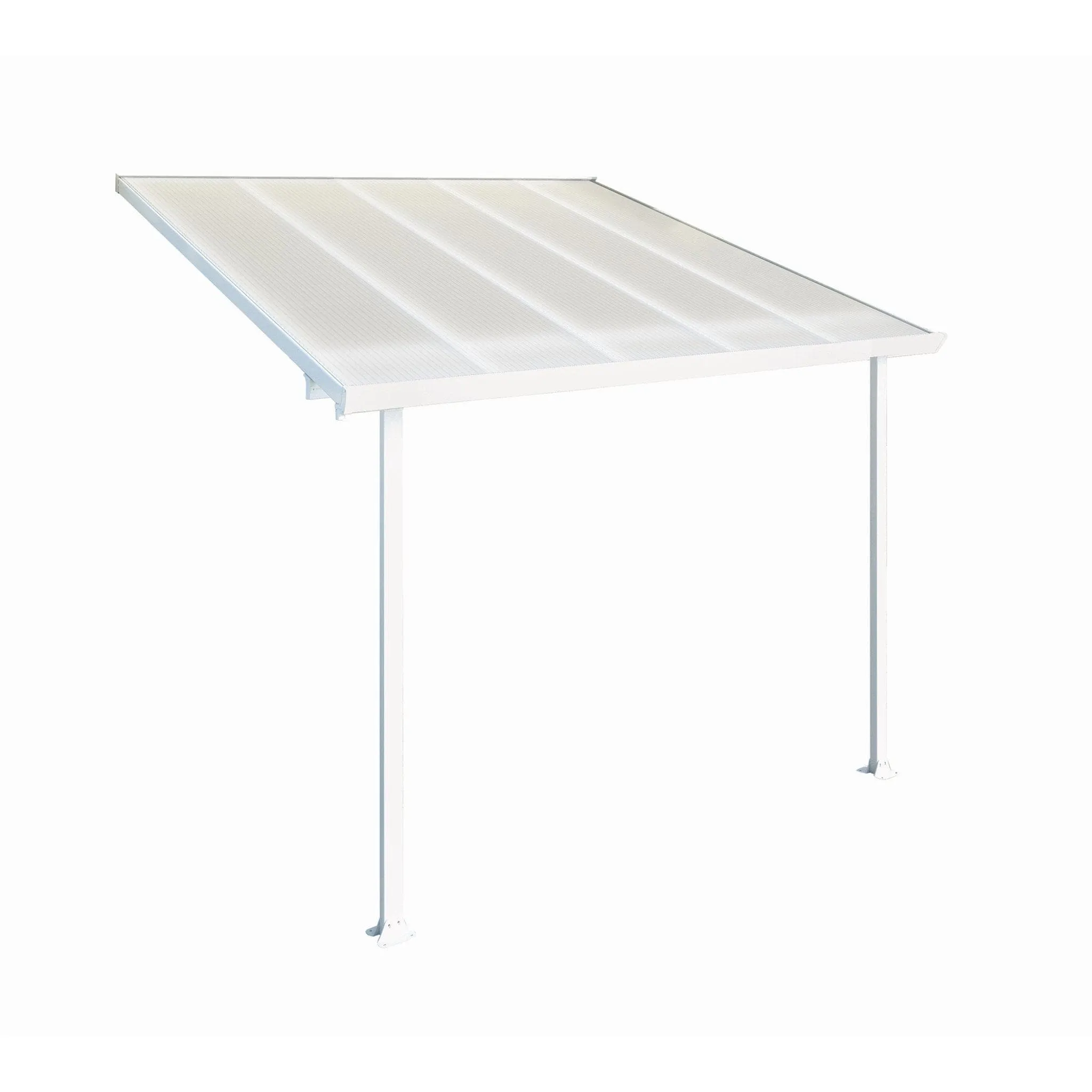 Palram - Canopia | 10 ft Wide Feria Patio Cover - White White