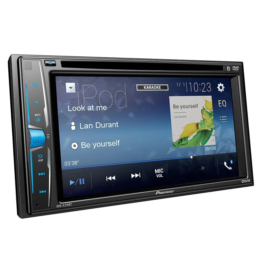 Pioneer 6.2" AVH-A215BT Double Din DVD/Mp3 Media Receiver