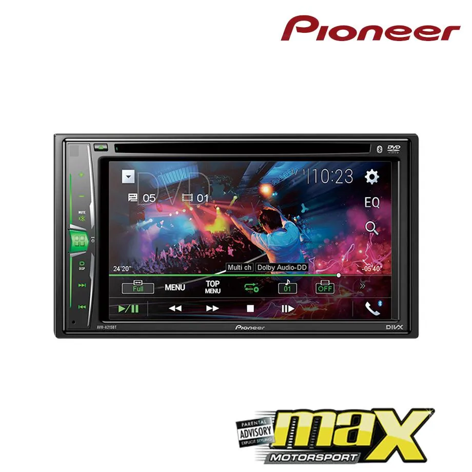 Pioneer 6.2" AVH-A215BT Double Din DVD/Mp3 Media Receiver
