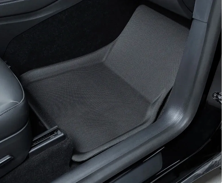 Premium All Weather Anti-Slip Waterproof Floor Liners Car Interior Accessories 3Pieces/Set Tesla Floor Mats for Tesla Model 3
