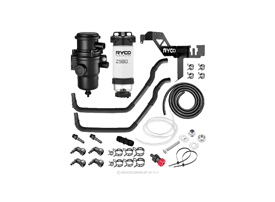 Ryco 4WD Catch Can and Fuel Water Separator Filtration Upgrade  - X101R