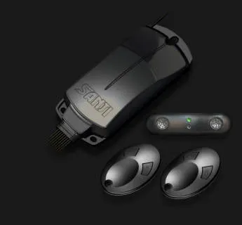 Sanji ZX120MK3-E Remote Alarm / Immobilizer With Fitment