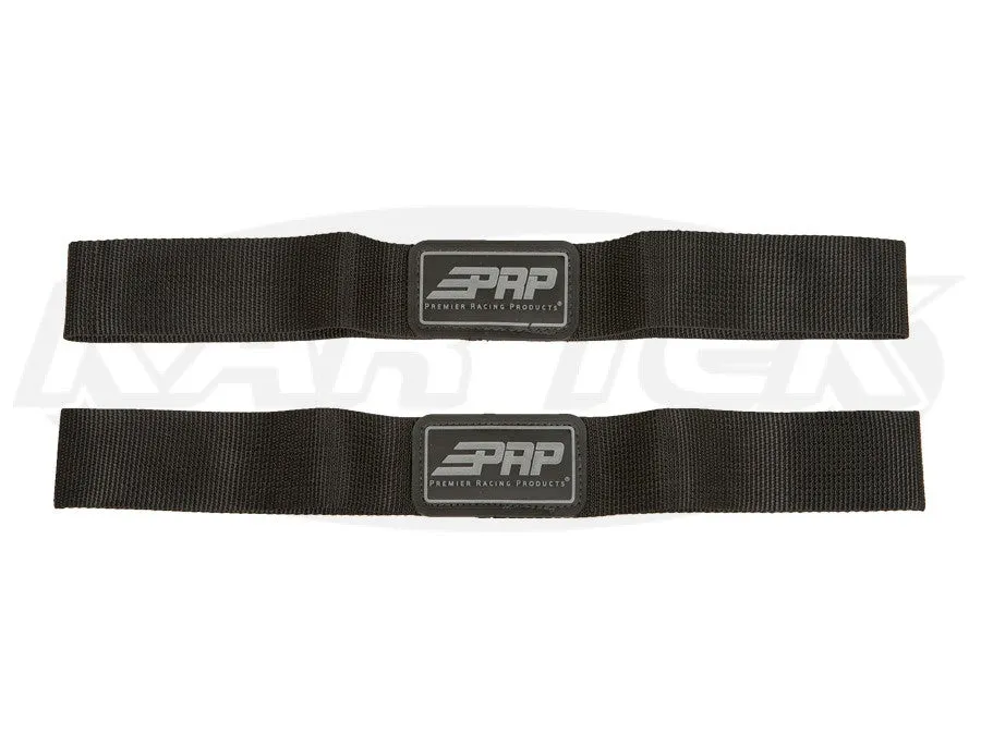 Seat Belt Minders Black, Pair