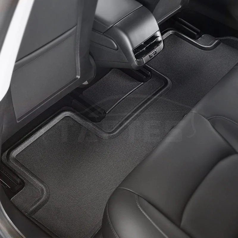 TAPTES® All Weather Floor Mats for Right-Hand Drive Model 3, 2018-2024 Floor Mats for Tesla Model 3
