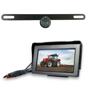 Top Dawg Wired License Plate Backup Cam
