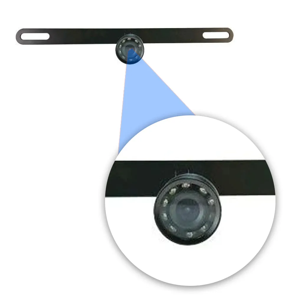 Top Dawg Wired License Plate Backup Cam