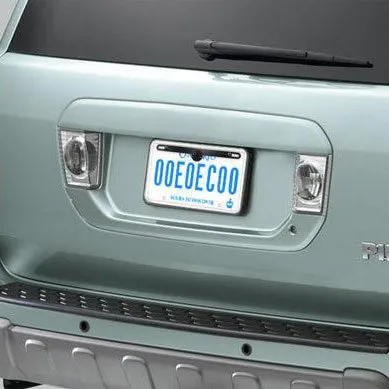 Top Dawg Wired License Plate Backup Cam